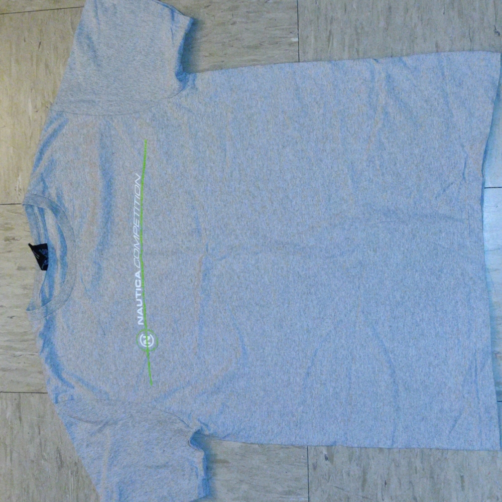 Nautica Gray Tee Men's L